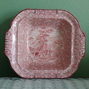 Vintage Ye Olde Foley Red Ware Bowl